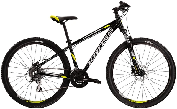 Bicykel Kross Hexagon 5.0 2022 black/lime/grey