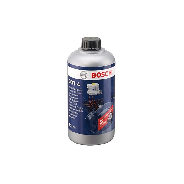 Brzdová kvapalina Bosch - DOT 4, 500 ml