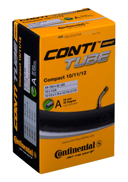 Duša Continental Compact 10/11/12 A/V zahnutý