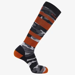 Lyžiarske ponožky Salomon QST BLANK deep black/mid grey/ch