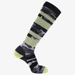 Lyžiarske ponožky Salomon QST BLANK deep black/mid grey