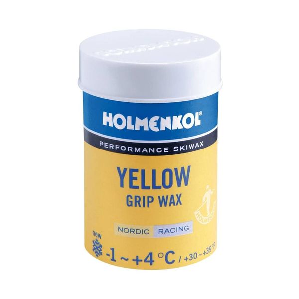 Stúpací vosk Holmenkol Yellow Grip Wax 45g